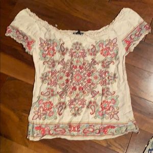 Lucky Brant Printed Shirt Paisley Design